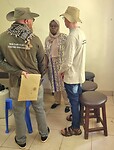 Suleihman,  dr Jacquilline and Hamisi.