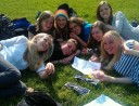 De jaargroep in vergadering :)