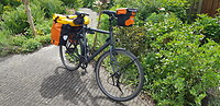 Fiets bepakt