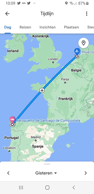 Route dag 35: Klein stukje terug