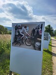 Kunst langs de Piste Cycliste