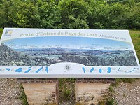 Vallee de l'Ain uitzichtpunt
