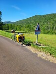 Dak van de route 600m