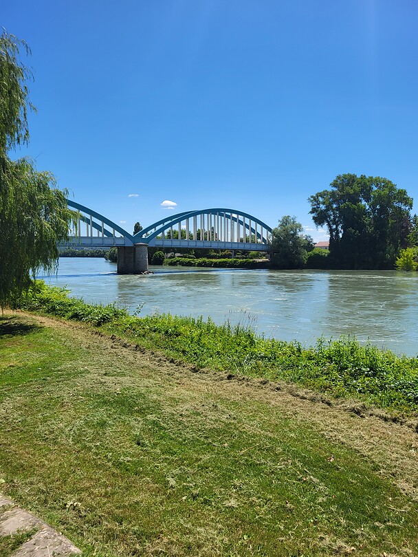 Brug over de Rhone