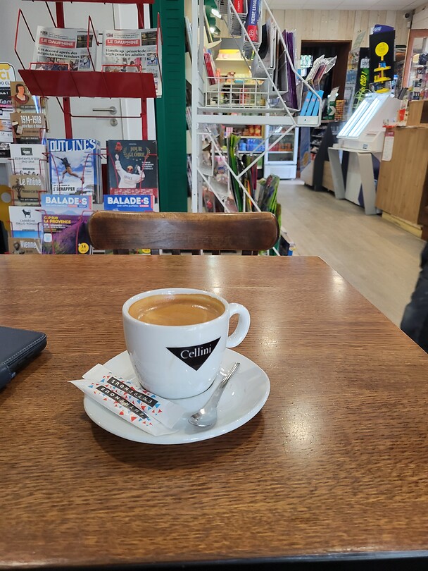 Koffie in de tabac