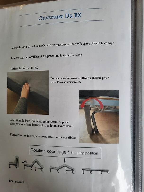 Van bank naar bed