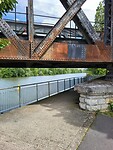 Brug over Canal lateral de l'Oise