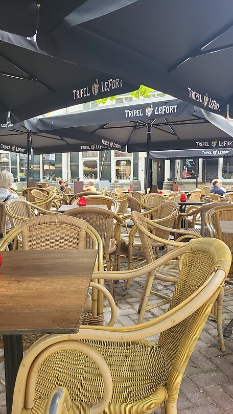 Terras Ginkelse markt
