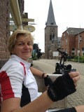 Koffiepauze, Netterden, nog net in Nederland.