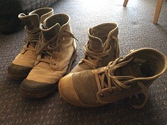 Onze ouwe trouwe onderdanen, waarmee we alle wandelingen en beklimmingen doen.