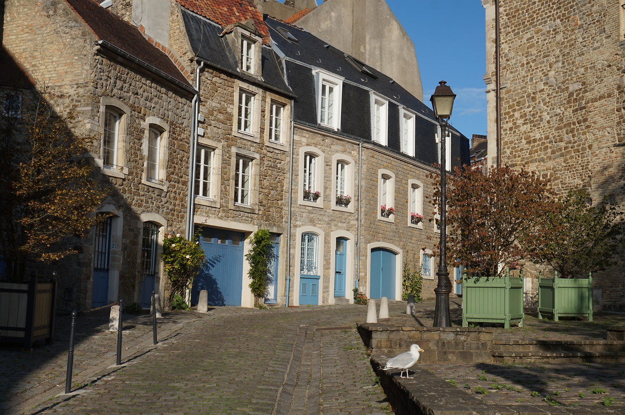 De oude stad van Boulonge-sur-Mer.