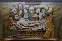 In het kerkje van Wylder, bij Wormhout, Frans Vlaanderen. 17e eeuws.