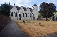 Voormalig premontenzer klooster in Dünnwald. Hier heeft Emo overnacht.