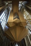 Het hangende orgel van de Sankt Lamberti.