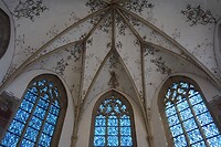 Het koor van de kerk in Schöppingen