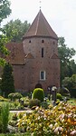Prachtige, oeroude kerk in Huntelosen.