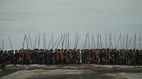 Deel van het diorama