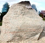 De grote steen van Jelling.