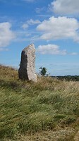 Menhir met grafheuvel ;)