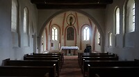 Interieur van de kapel