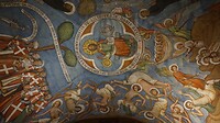 Plafondschildering in de Sankt Serverus in Boppard