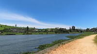 Meer bij Nuwara Eliya