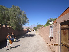 Einde Hoofdstraat  Caracoles in San Pedro