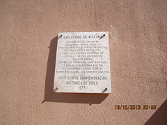 Gedenkplaat San Pedro