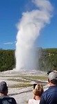 Old Faithful eruptie
