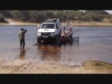 Crossing the Boteti river