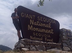 Sequoia National Park Sign
