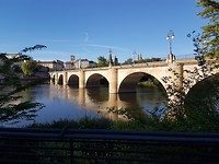 Brug over Ebre rivier