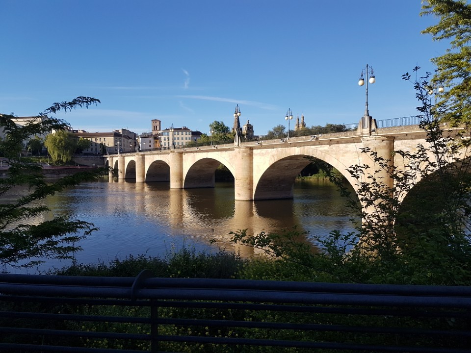 Brug over Ebre rivier