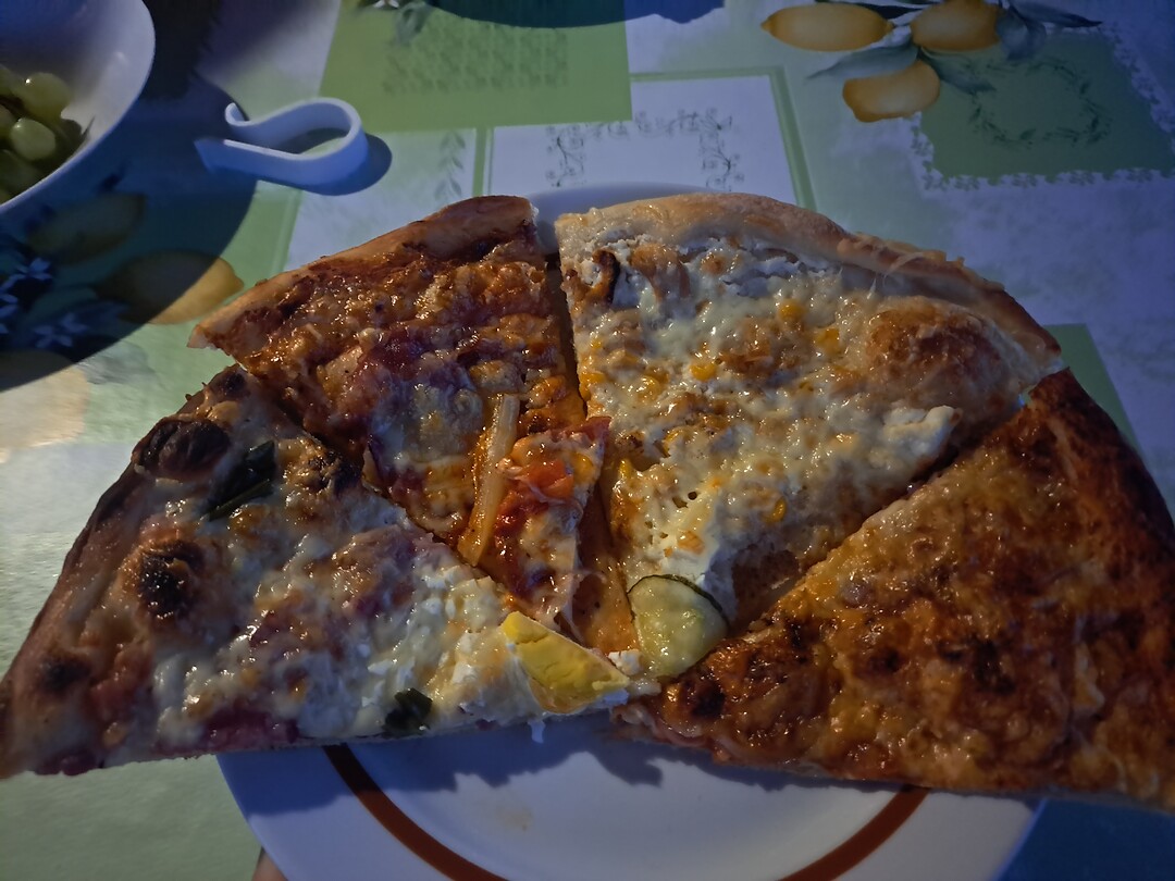 Overheerlijke pizza