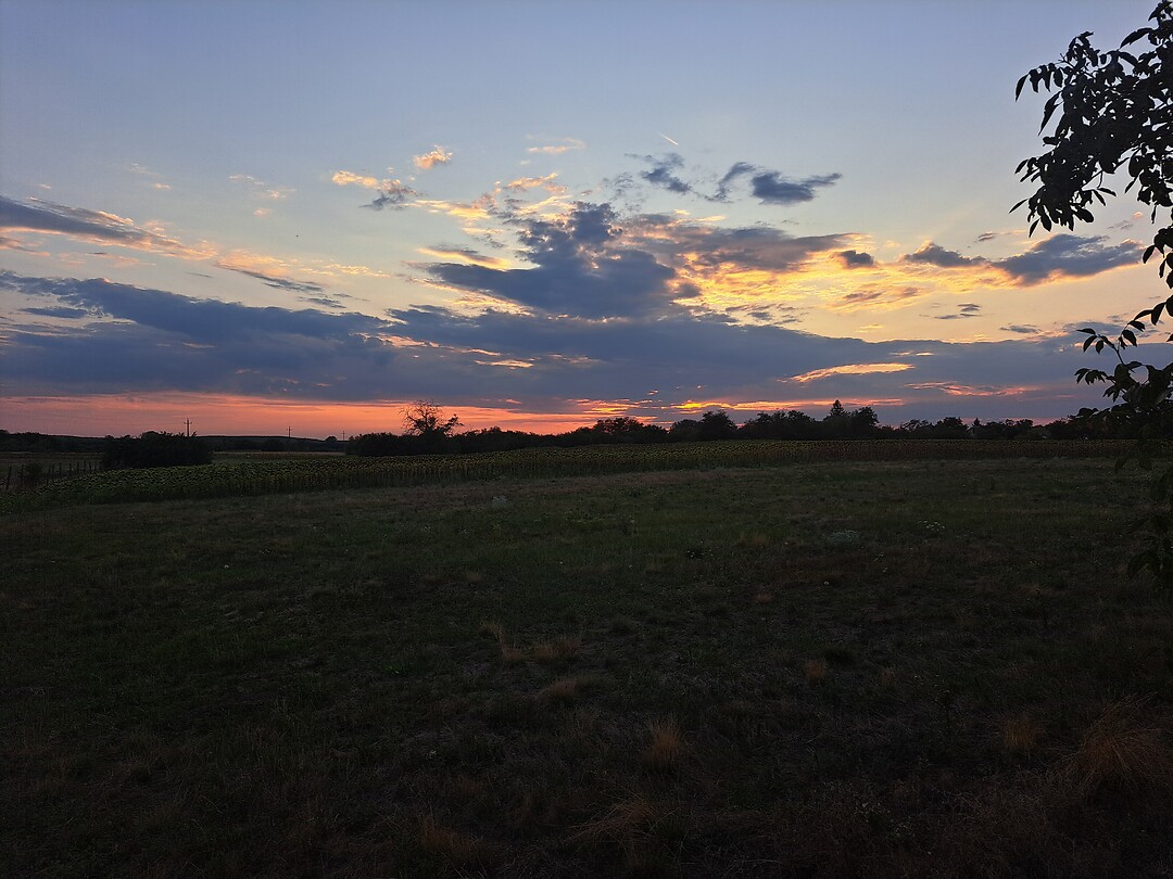 En weer een mooie zonsondergang