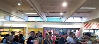 Wat een gekte in de lego store.