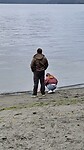 Saudasjøen bij het water