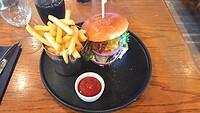 Hamburger bij phileas fogg