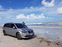 Op het strand Daytona Beach