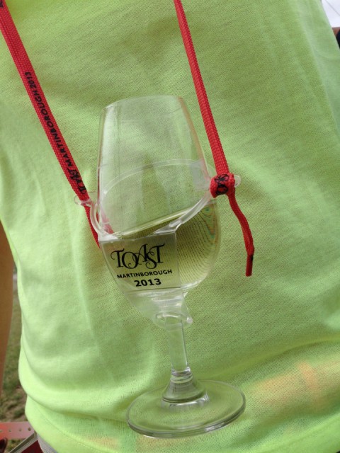 Ingenieus ophang systeem, TOAST festival Martinborough