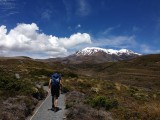 Op naar de Tama Lakes, vrij indrukwekkend! Tongariro NP