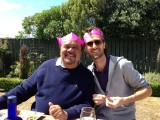Kerstdiner bij Collega 'Father' Phill en Mike