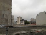Christchurch centrum, kapot, leeg en stil..