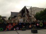 The Cathedral, after the Quakes. Verdrietig..