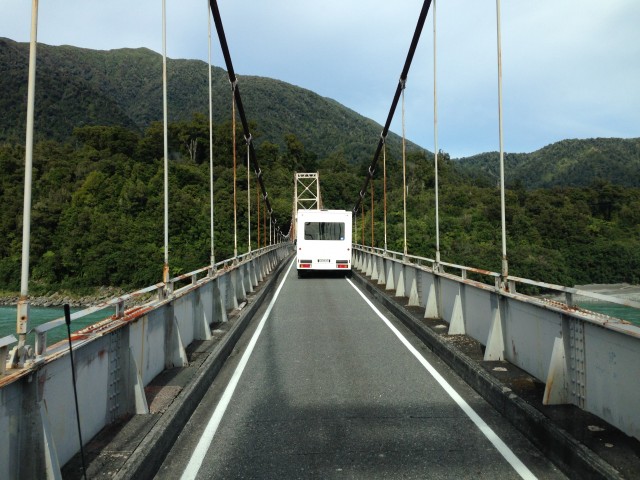 On the road-one way bridges, West Coast