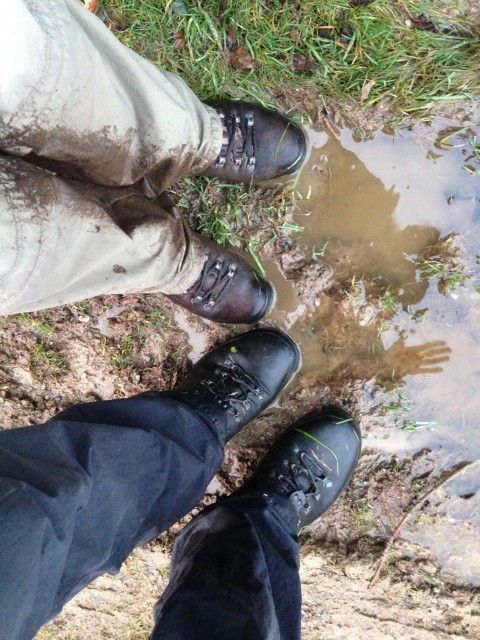 Ook als het regent vermaken wij ons prrrrrrimaa! @ Croydon Bush Scenic Reserve (ook achtertuin)