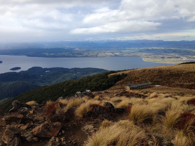 Kepler track, ver boven de bush line en Luxmore hut, wat een uitzicht!