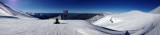 Treble Cone Skifield met prima uitzicht en sneeuw!