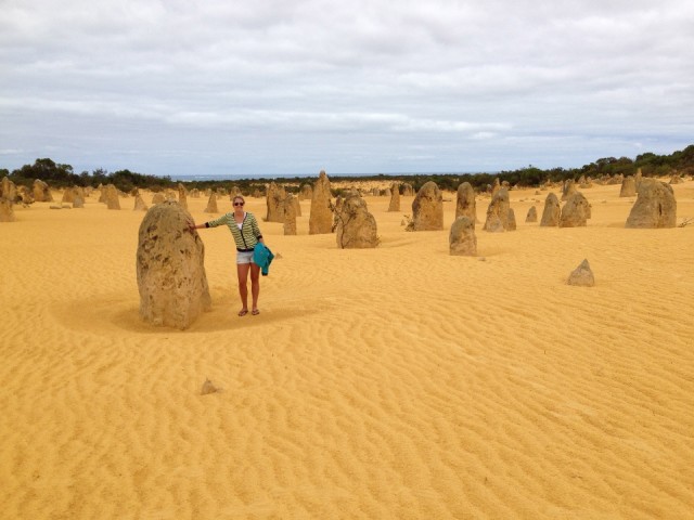The Pinnacle Desert, West Coast. Vrij aparte woestijn!