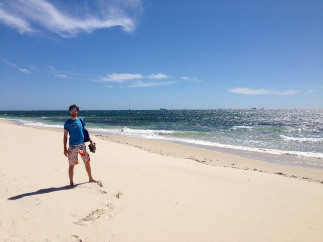 Perth mag er ook wezen! @ Cottesloe beach